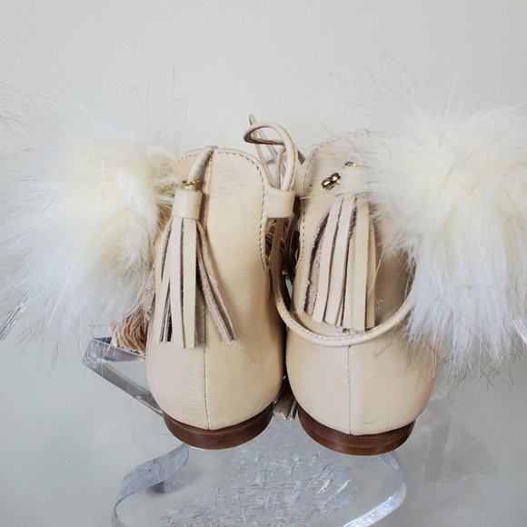 ALAMEDA TURQUESA Wrap Shoes Flats Pointed Toe The Blonde Salad Charm Womens 37 7 - Picture 8 of 11